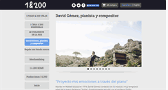 Desktop Screenshot of davidgomezpiano.com